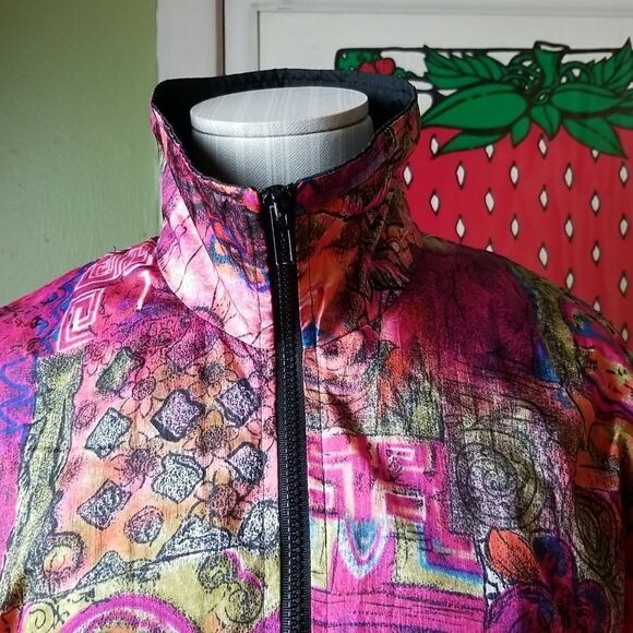 Windbreaker Jacket 80s 90s - Picture 7 of 11